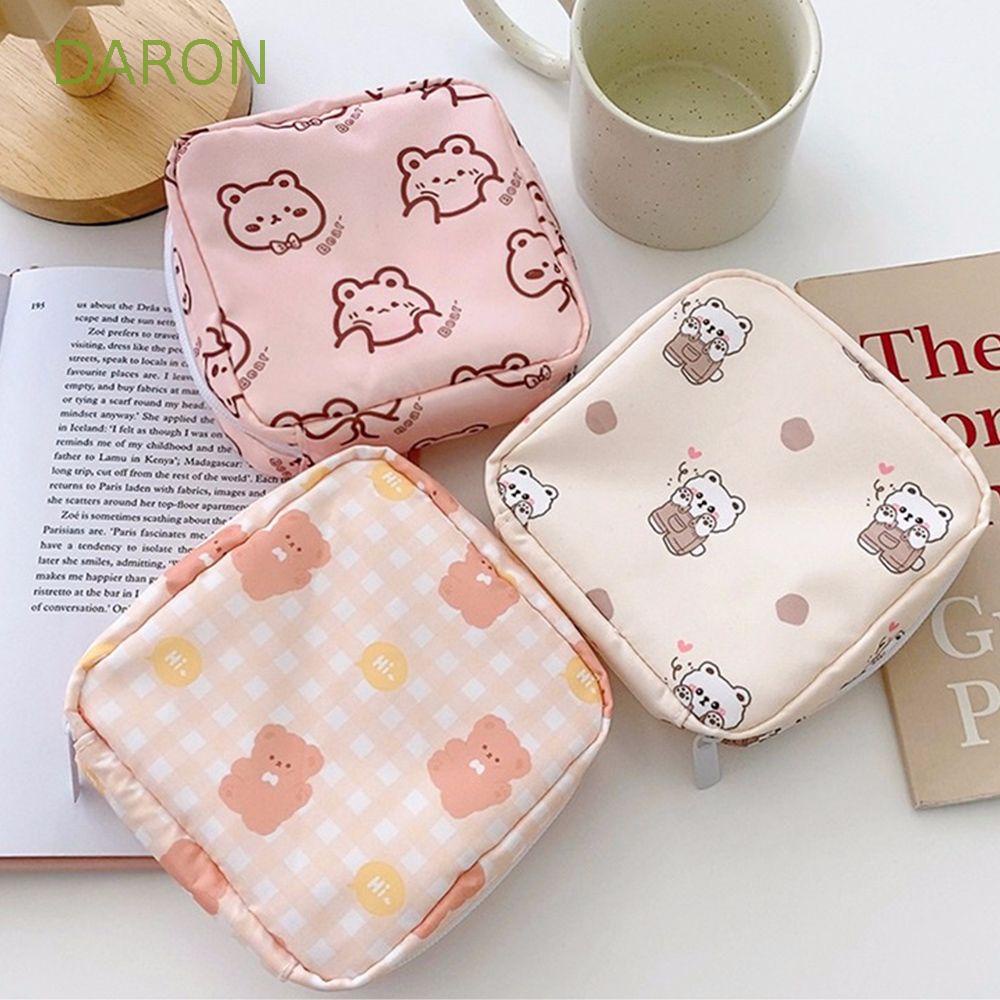 Túi Đựng Đồ Trang Điểm/ Tiền Xu/ Đồ Dùng Hình Hoạt Hình Mini Đa Năng Tiện Dụng