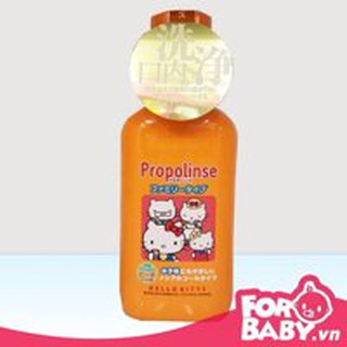 Nước súc miệng Propolinse trẻ em Hello Kitty 400ml