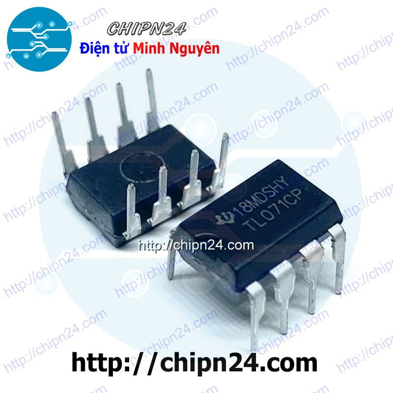 [2 CON] IC TL071 DIP-8 (TL071CN TL071CP)