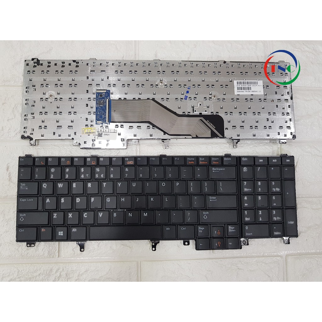 Bàn Phím Laptop Dell Latitude E6520 E6530 E5520 E5530 E6540 Chất lượng Cao- Nhập Khẩu