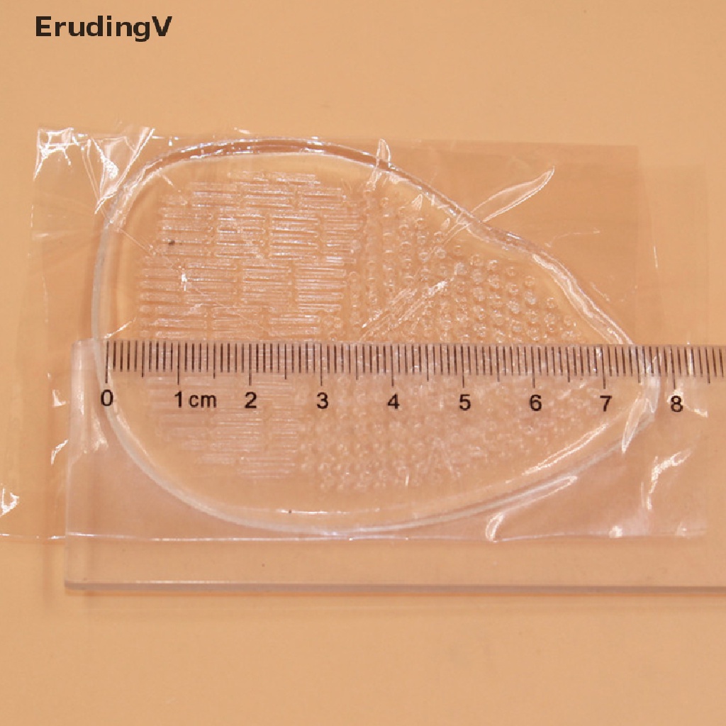 1 Cặp Đệm Lót Giày Bằng Silicon Gel Mềm Mại Cho Nữ