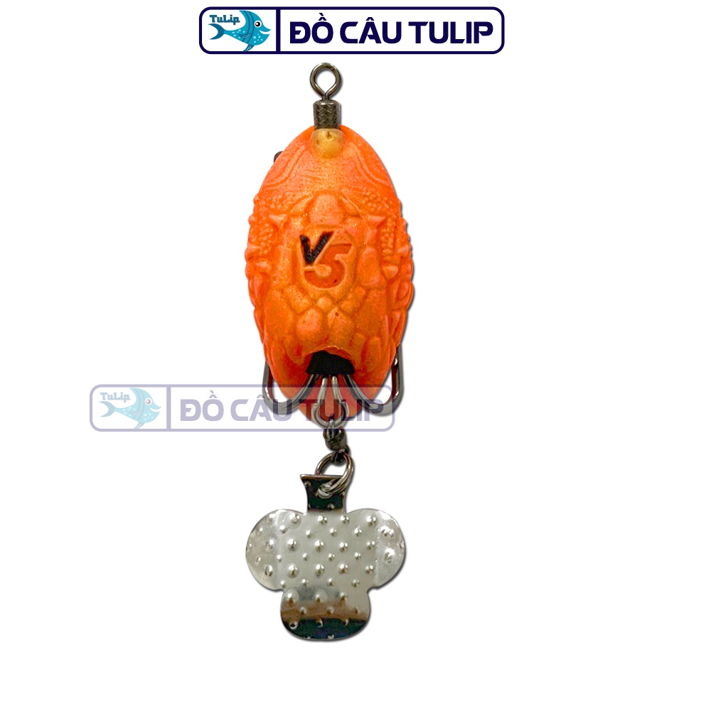 Mồi Câu Cá Nhái Giả Thái Lan - Nhái Hơi Câu Cá Lure, Lóc,.. Phụ Kiện Câu Cá Đồ Câu Tulip