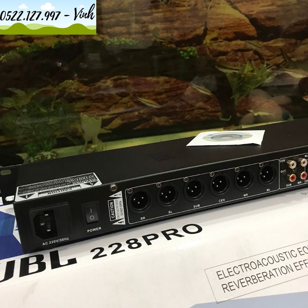 Vang số chỉnh cơ JBL 228 Pro- Gia Khang Shop