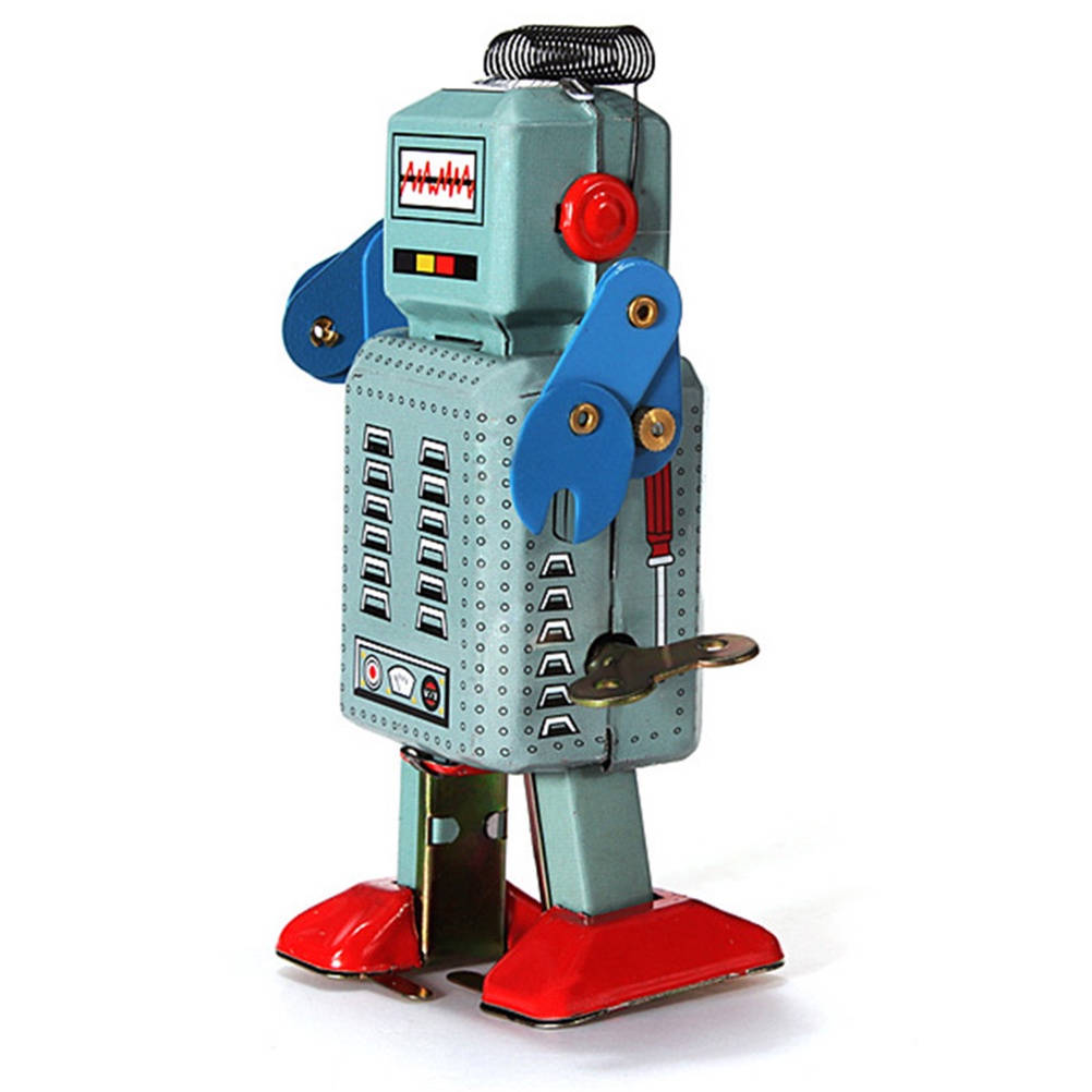 Đồ Chơi Robot Lên Dây Cót Phong Cách Vintage 1vn