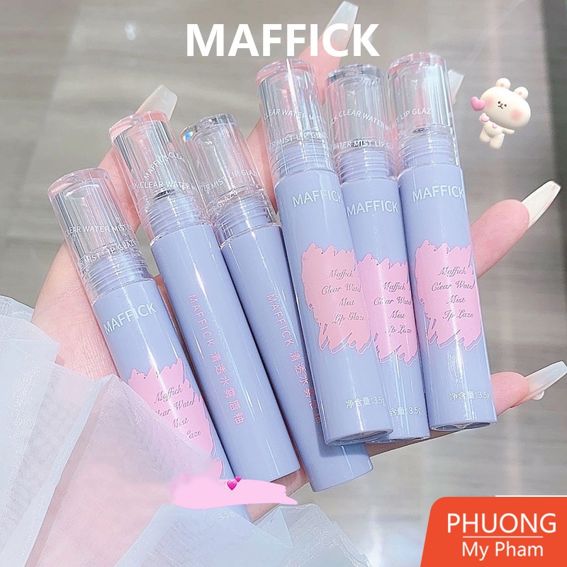 Son Kem Bóng MAFFICK Clear Water Mist Lip Glaze
