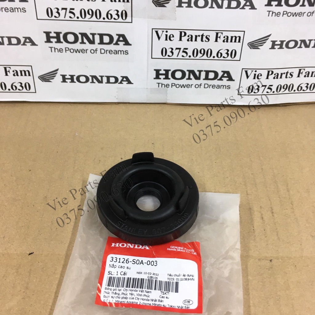 CAO SU CHỤP ĐUÔI ĐÈN PHA DIN DÙNG CHO CÁC DÒNG XE HONDA, hàng din Honda mới 100%