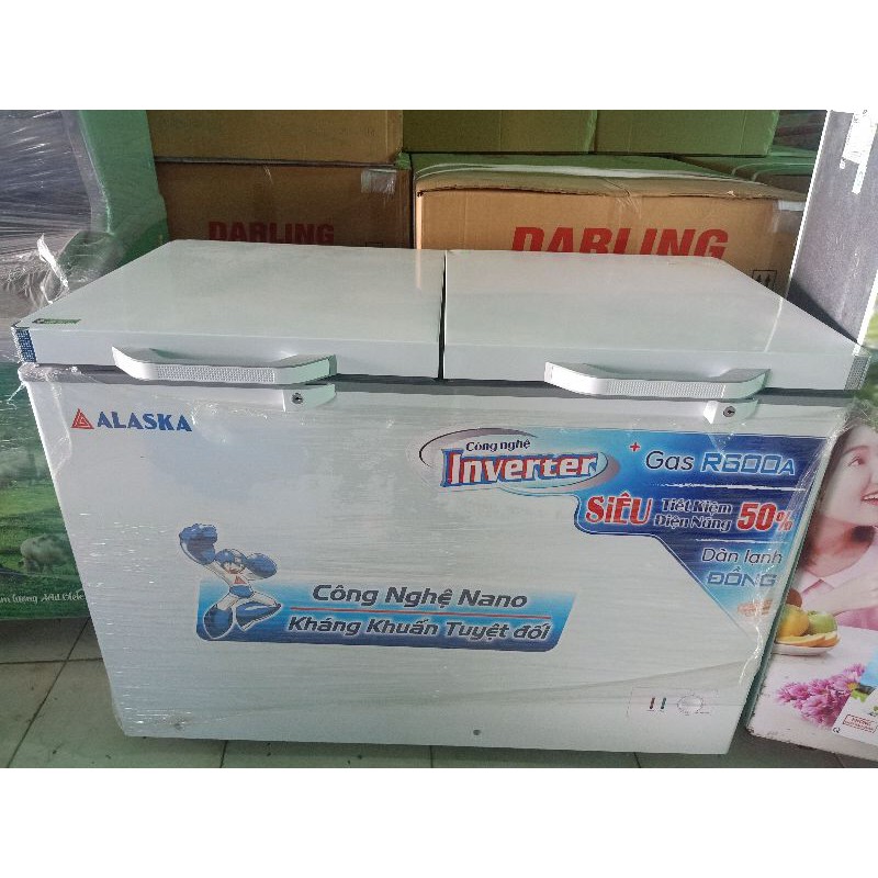 Tủ đông mát alaska FCA-4600CL, dung tích 267 lít, bền đẹp