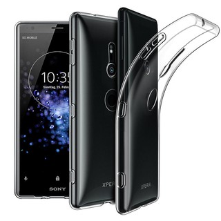 Ốp Lưng Sony Xperia XZ2 TPU Dẻo Suốt Vỏ silicon mềm Sony XZ2 Compact Su Chống Trầy Chống ngã Case