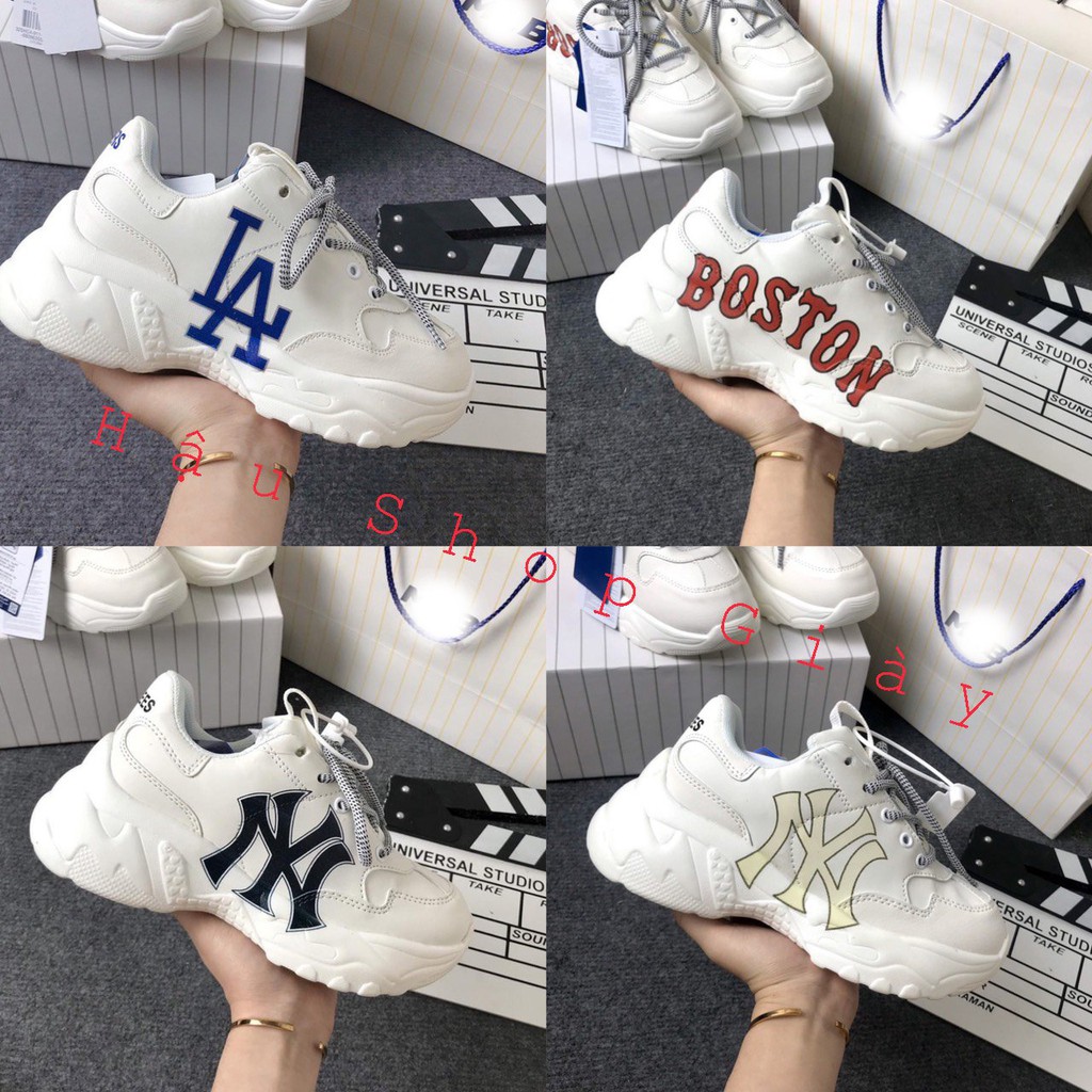 ✅[ Full Box + Bill ] Giày 𝐌𝐋𝐁 Boston N.Y đế tách Sneakers Hàn Quốc tăng chiều cao Nam Nữ Hot Hit 2020 bản mới