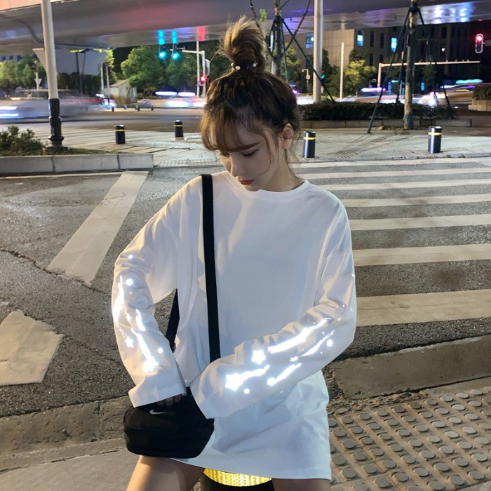 [ HÀNG Xả Sốc] Áo thun cotton đông phản quang hàng Quảng Châu cao cấp