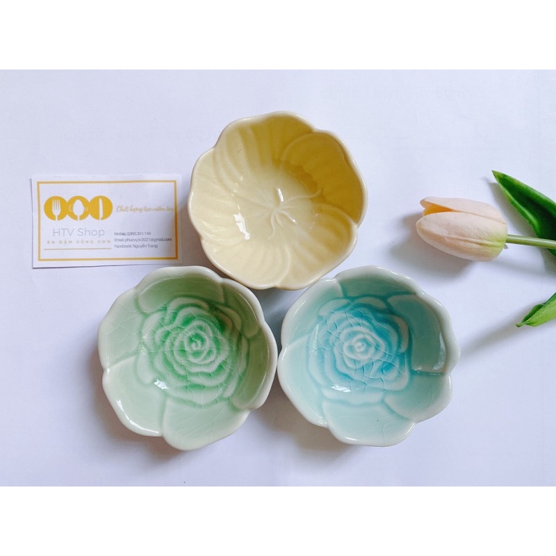 Bát sứ ăn dặm/ Bát nước chấm/ Bát decor gốm sứ nhiều hình dạng, màu sắc hoạ tiết cỡ nhỏ