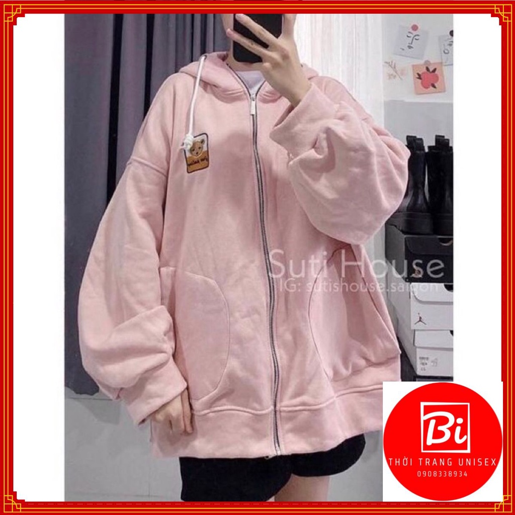 AK11_Áo Khoác Bomber_Tay Cánh Dơi Phồng Phom Rộng_Chất Nỉ Bông Ngoại Nhập Không Xù Lông_Hàng May 2 Lớp Nón Siêu Kute