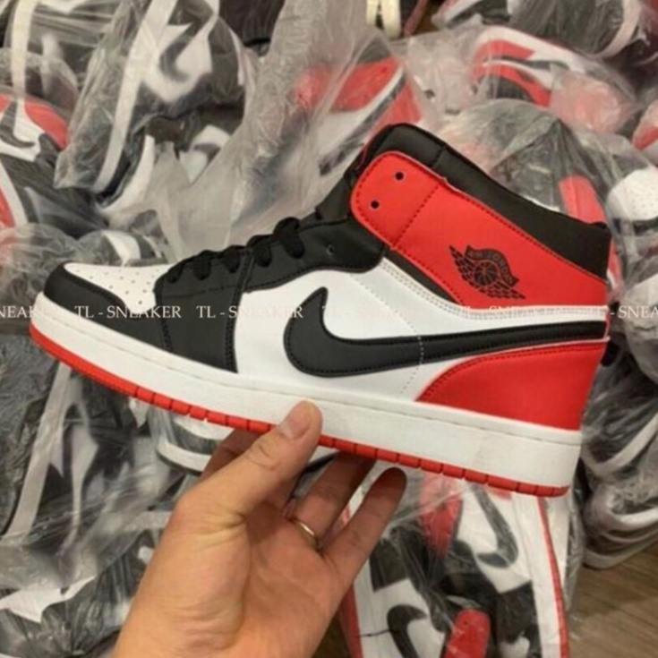 Giày Thể Thao Nam Nữ Jordan JD1 High Xám Cổ Cao Thời Trang Full Box Bill | BigBuy360 - bigbuy360.vn