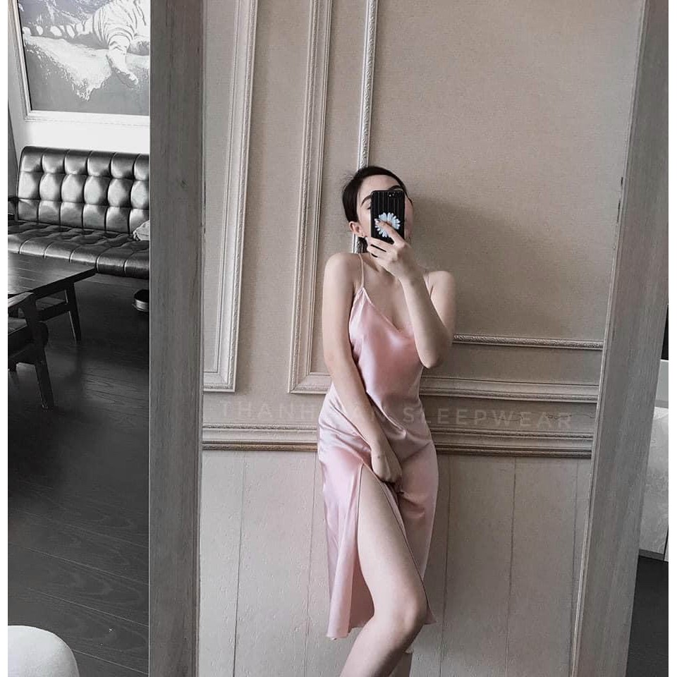 (M.29) Váy ngủ tiểu thư sexy cao cấp Đầm mặc nhà gợi cảm quyến rũ