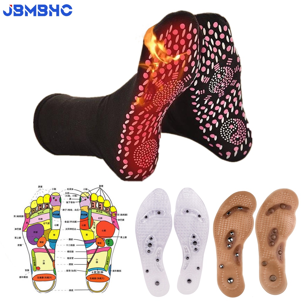 Vớ Lót Đế Giày Từ Tính Giảm Mệt Mỏi Thoáng Khí Thoải Mái Chăm Sóc Sức Khỏe