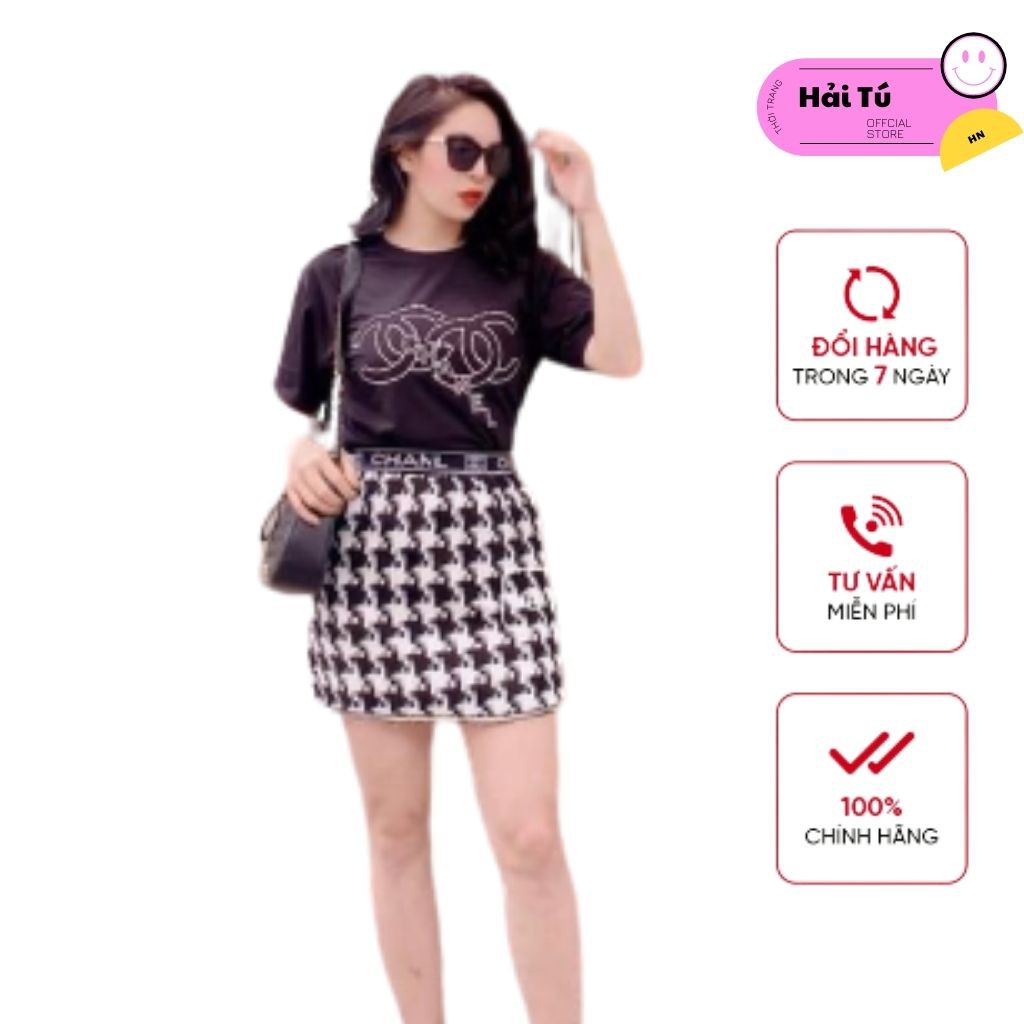 Sét Váy Nữ ChanneI Sang Chảnh Chất Mềm Mịn Hot Trend Hàn Quốc "Ảnh Thật Kèm Đánh Giá" | BigBuy360 - bigbuy360.vn