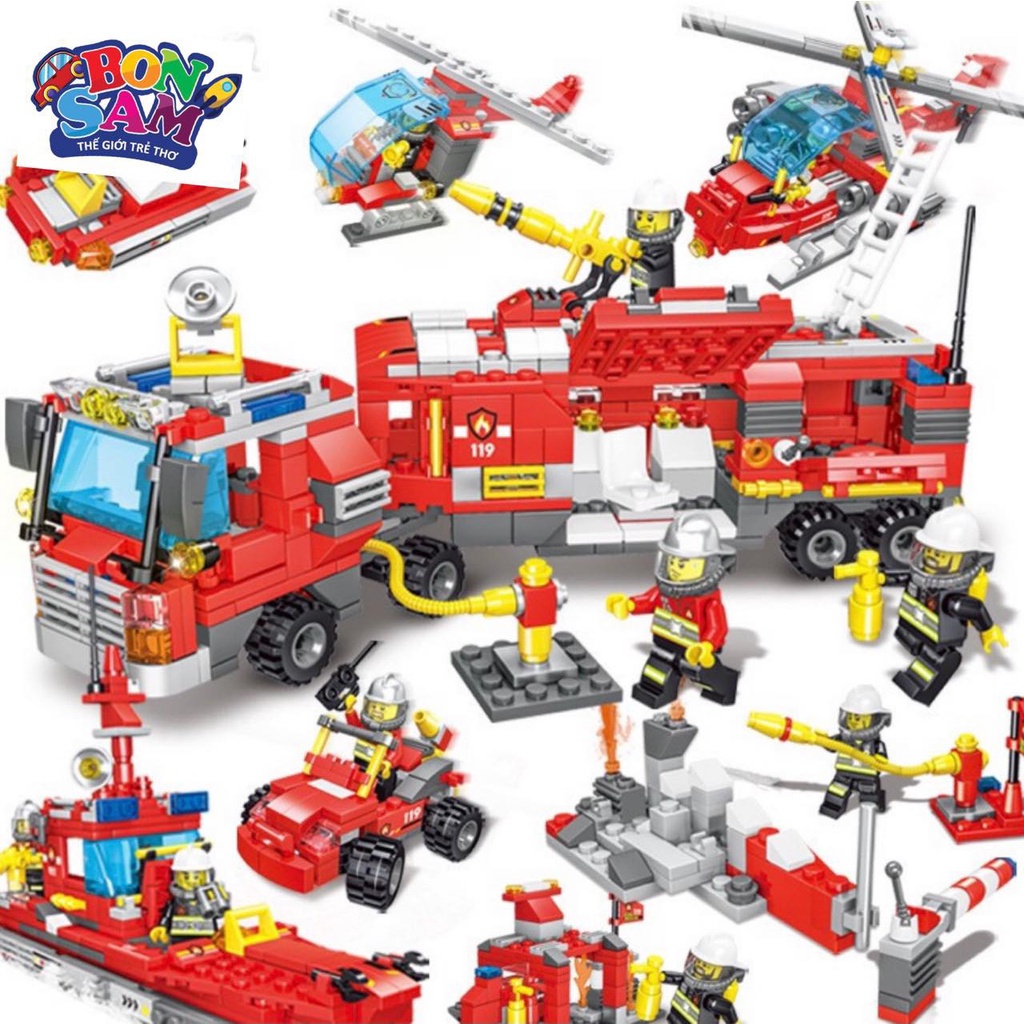 Lego XE CỨU HOẢ