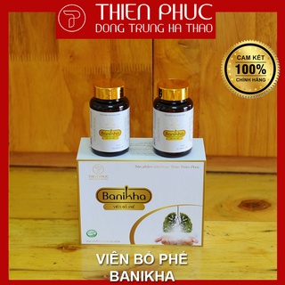 Viên bổ phế Banikha Thiên Phúc ( 2 lọ x 30 viên)