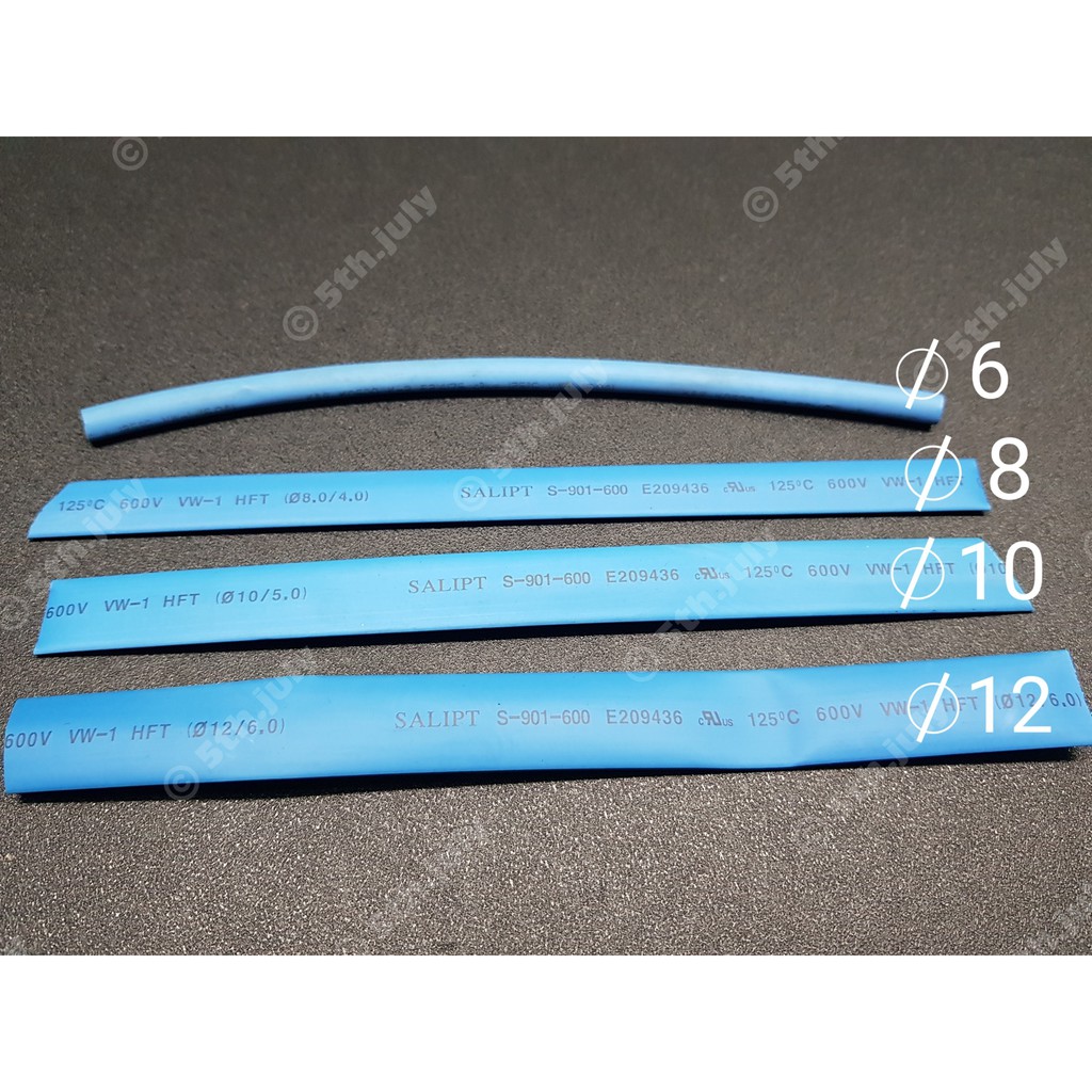 Ống gen co nhiệt, Ống co nhiệt Xanh Phi 6 8 10 12