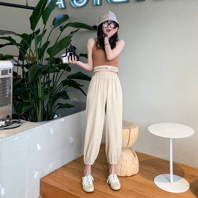 Quần Dài Nữ Ống Rộng Thời Trang Năng Động Quần Jogger SPUN 8 Màu Unisex | BigBuy360 - bigbuy360.vn