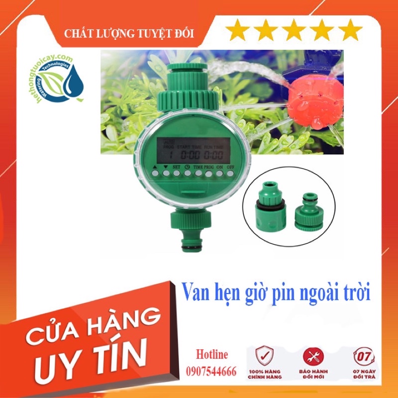 Đồng Hồ Hẹn Giờ Tưới Nước Cho Cây, đồng hồ hẹn giờ tưới điện tử, đồng hồ kg316t