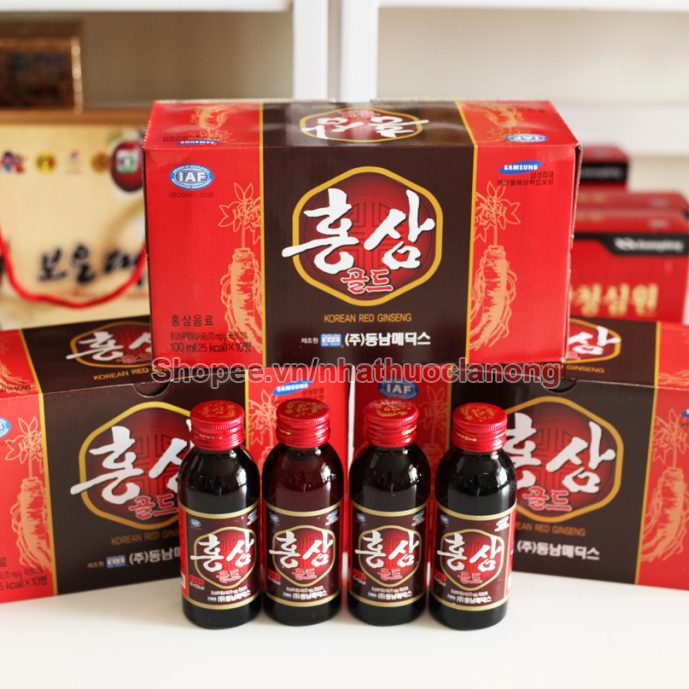 Nước Hồng Sâm Hàn Quốc 1 lọ 100ml