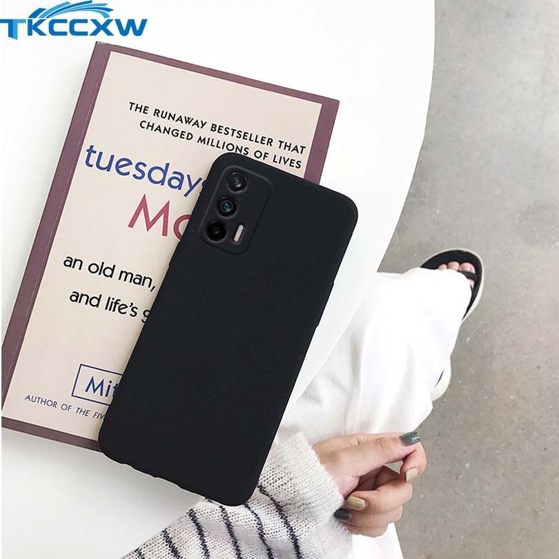 Ốp Điện Thoại Silicon Mềm Cát Nhám Chống Dấu Vân Tay Cho Realme C31 C35 GT Neo3T GT2 Pro Narzo 50 Pro 50A Prime