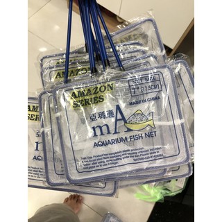 Vợt vớt cá cảnh cứng ,vợt vớt cá cảnh vuông , vợt vớt cá to , vợt vớt cá size 7