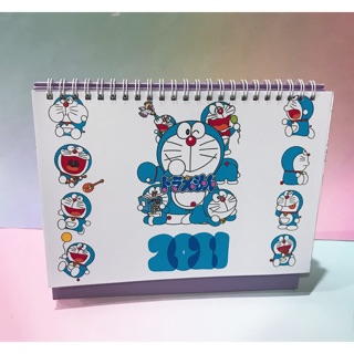 Lịch để bàn 2021 Doraemon,lịch đô rê mon LĐB5,lịch in hình dễ thương,có lịch âm