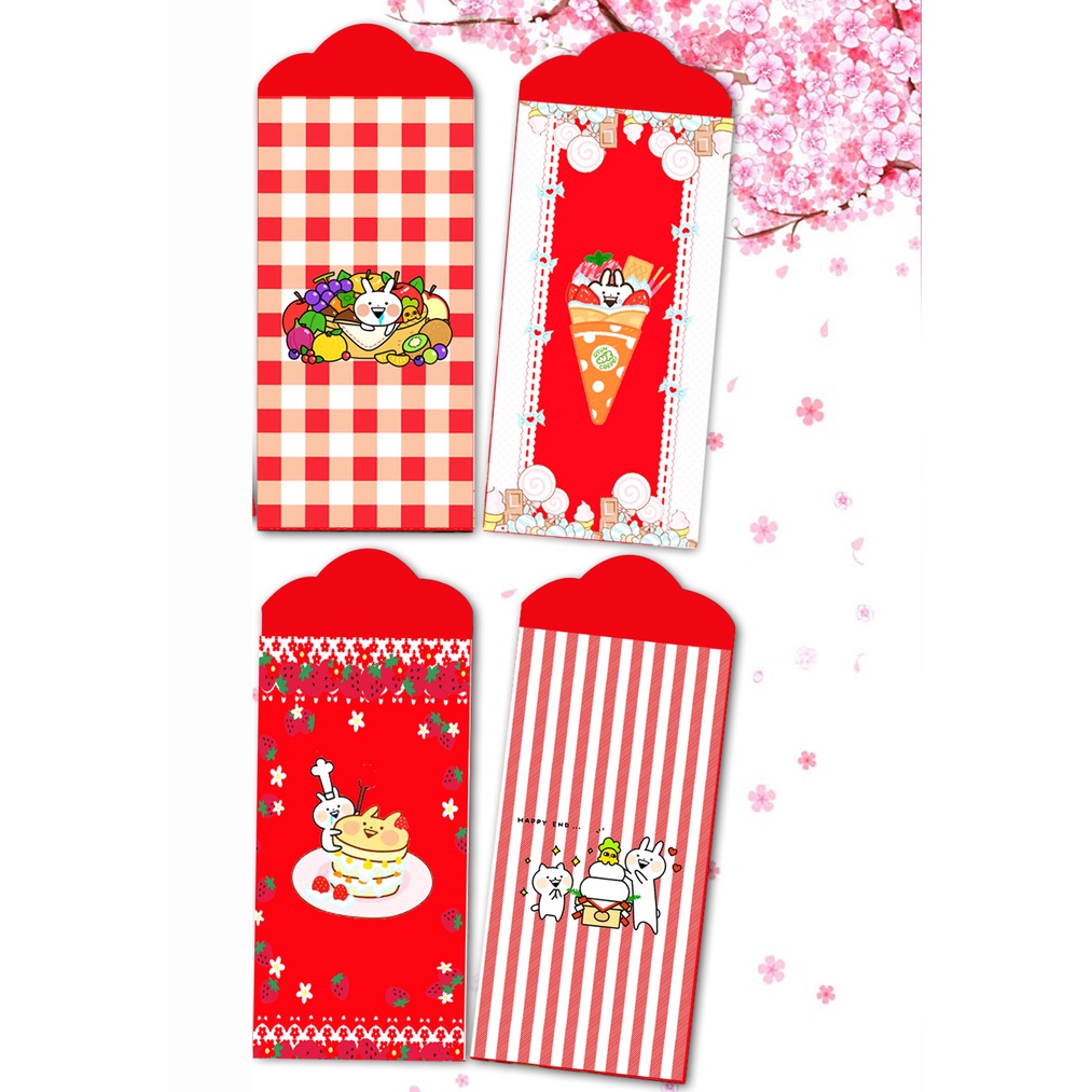 Phong bì usagyuuun Bao lì xì Tết BLX21 8x16cm dễ thương cute hoạt hình
