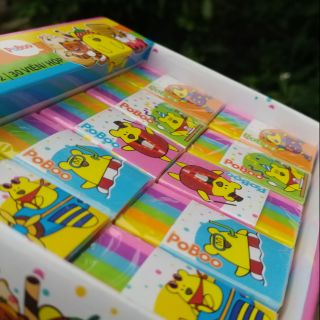 Cục tẩy gôm 6 màu Hải Hà ( 1 cục)