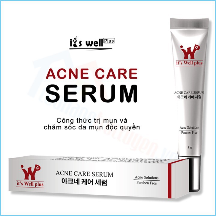 [SẢN PHẨM TRỊ MỤN] Serum Hỗ Trợ Đặc Trị Mụn Tận Gốc Và Làm Đầy Sẹo Acne Care Serum 15Ml It's Well Plus | Chính Hãng