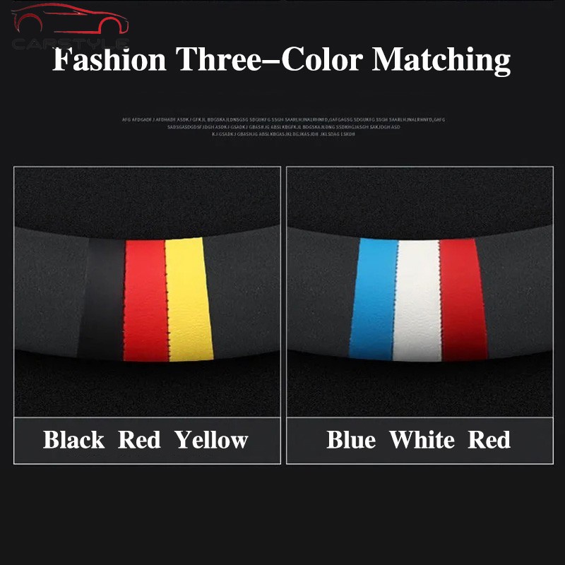 Vỏ Bọc Vô Lăng Xe Hơi Bằng Da Thoáng Khí Cho Suzuki Swift Grand Vitara Jimny Ertiga SX4 Alto Ciaz Dzire APV S-Cross XL7 Ignis Alivio Kizashi Cire 2018 2021