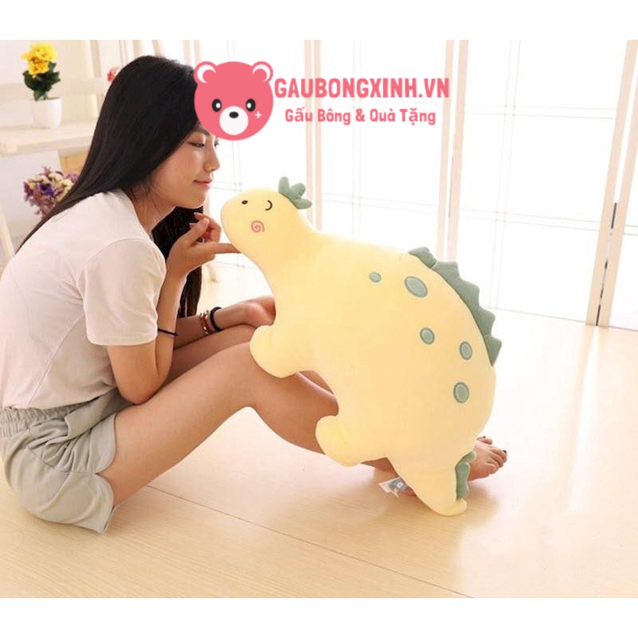 Gấu Bông Khủng Long béo ăn cỏ siêu cute đủ màu sắc, Thú nhồi bông động vật thời tiền sử, Quà tặng cao cấp gaubongxinh.vn