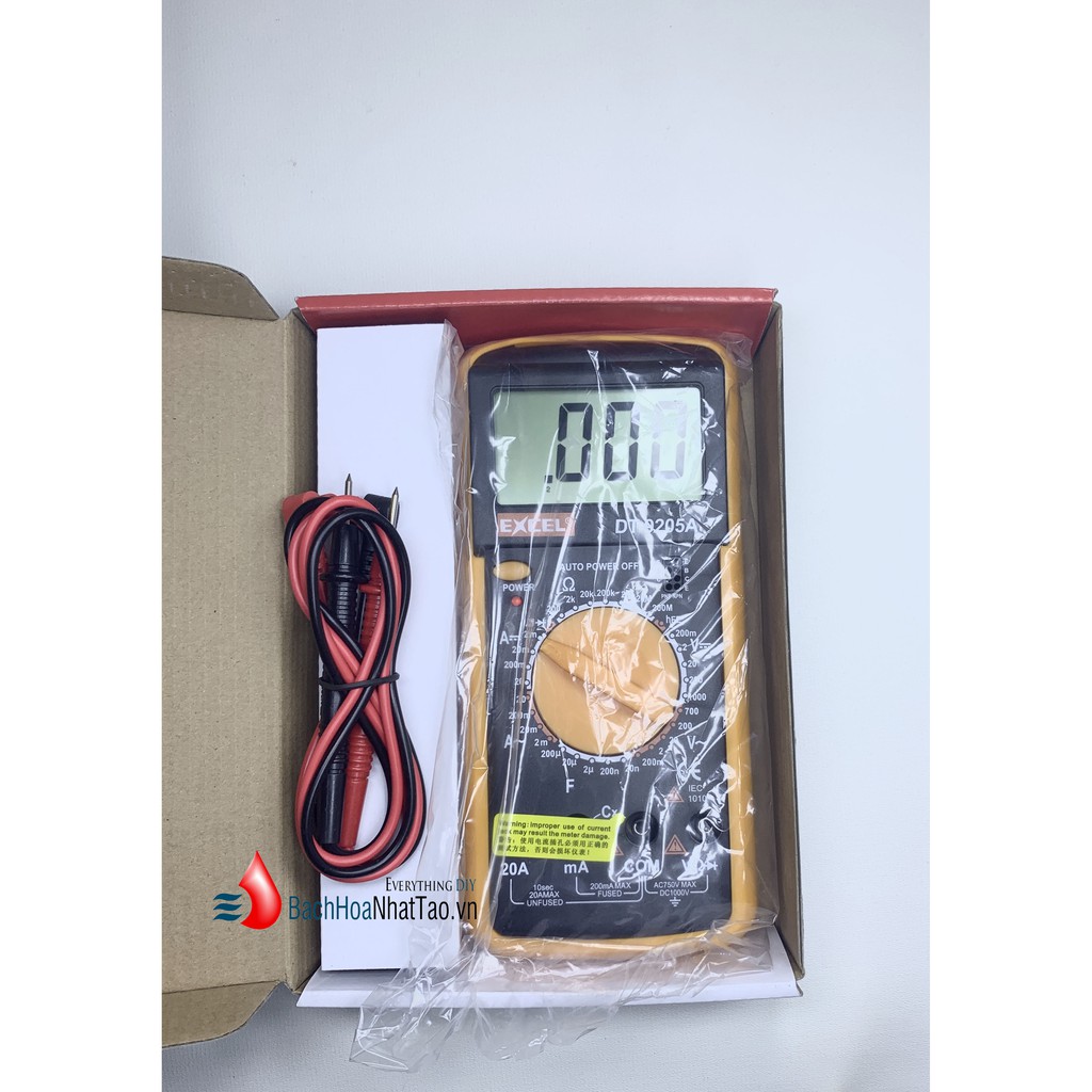 Đồng hồ đo vạn năng Digital 9205A VOM