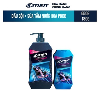 Combo Dầu gội X-men Phiên Bản Đặc Biệt 650g + Sữa tắm X-men Phiên Bản Đặc Biệt 180g