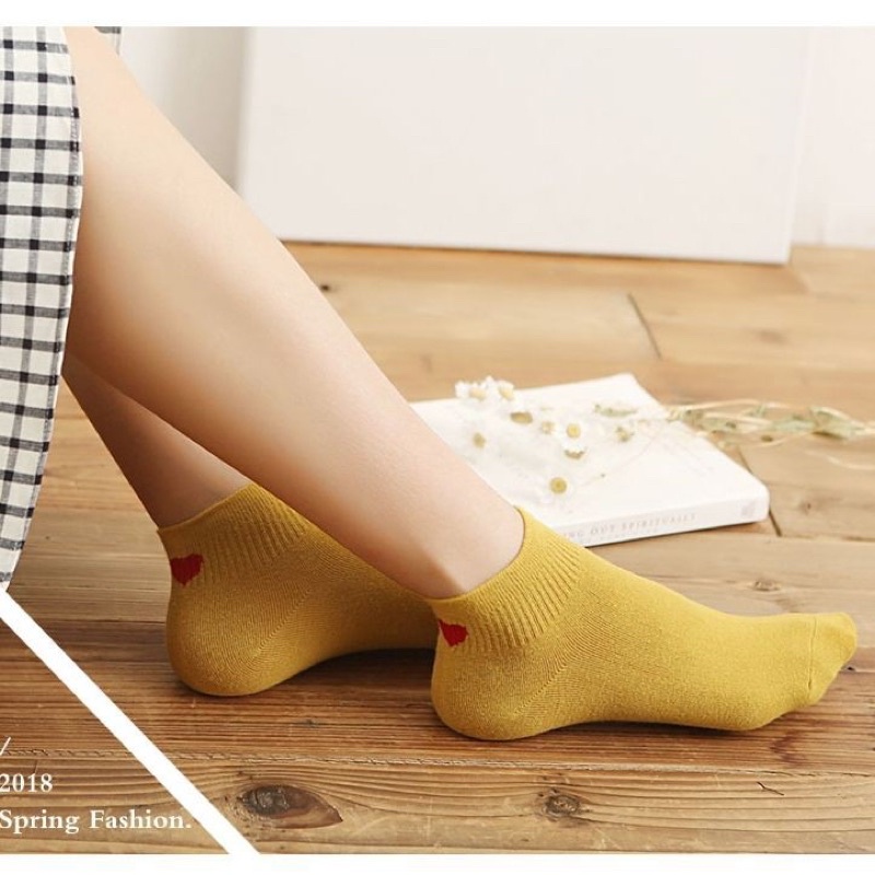 tất ngắn vớ nữ hình tim