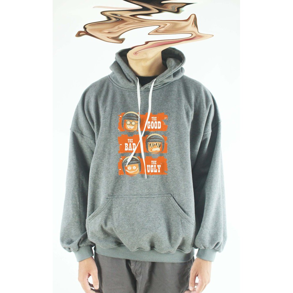 Áo khoác hoodie unisex cotton hình Lego series - The good, the bad and the ugly (nhiều màu)