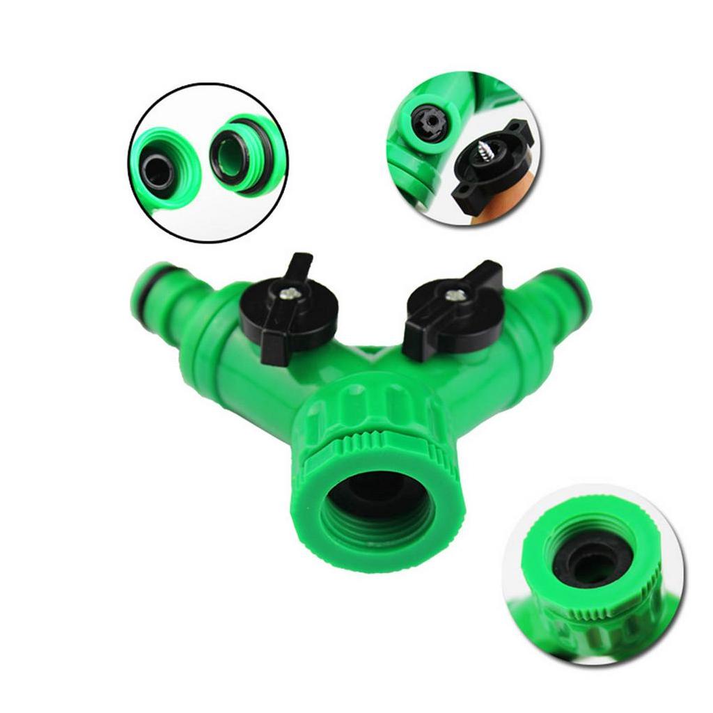 Power Helper Bộ Chia Nước 3 Đường 1 Đầu Vào 2 Ra Vòi Cho Máy Giặt Làm Vườn cmman12.vn