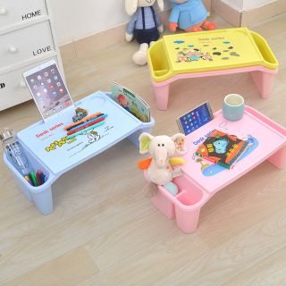 Bàn học nhựa đa năng có 2 ngăn bên hông