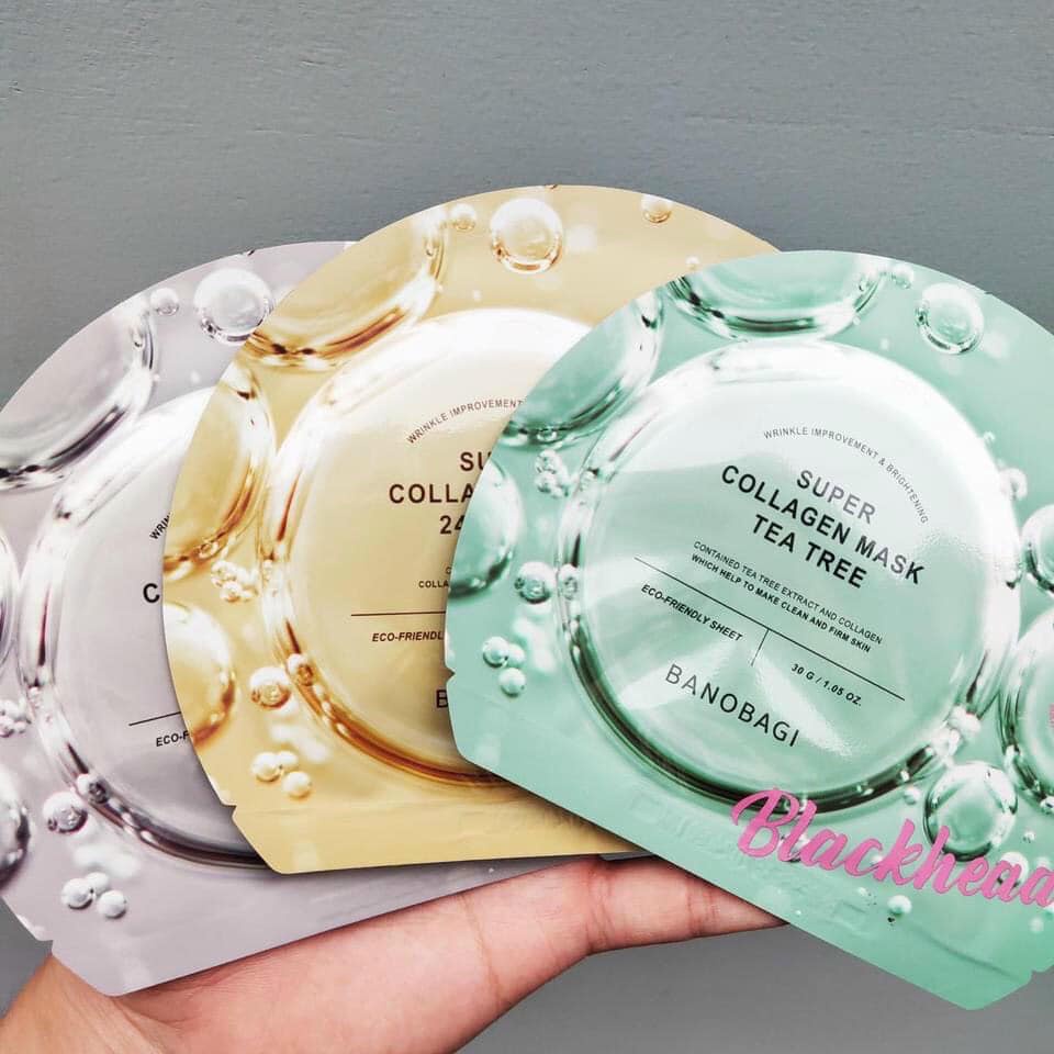 Hộp 10 Miếng Mặt nạ Banobagi Super Collagen