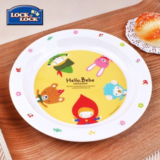 Đĩa nhựa melamine dành cho trẻ em Hello Bebe Lock&Lock LBB460