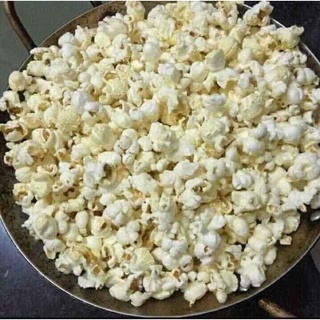 sét ngô nổ bỏng  kèm bơ