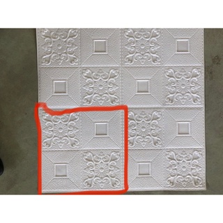 Xốp dán tường Hoa Văn Tim