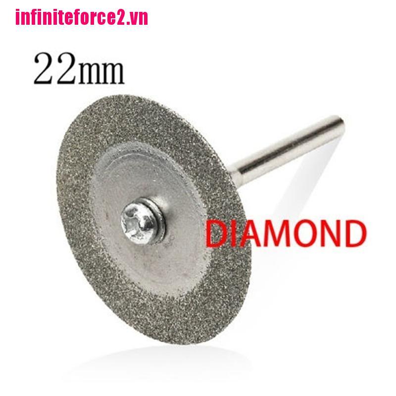 Bộ Mũi Khoan Kim Cương 5 22mm + 1 Trục Cho Dremel