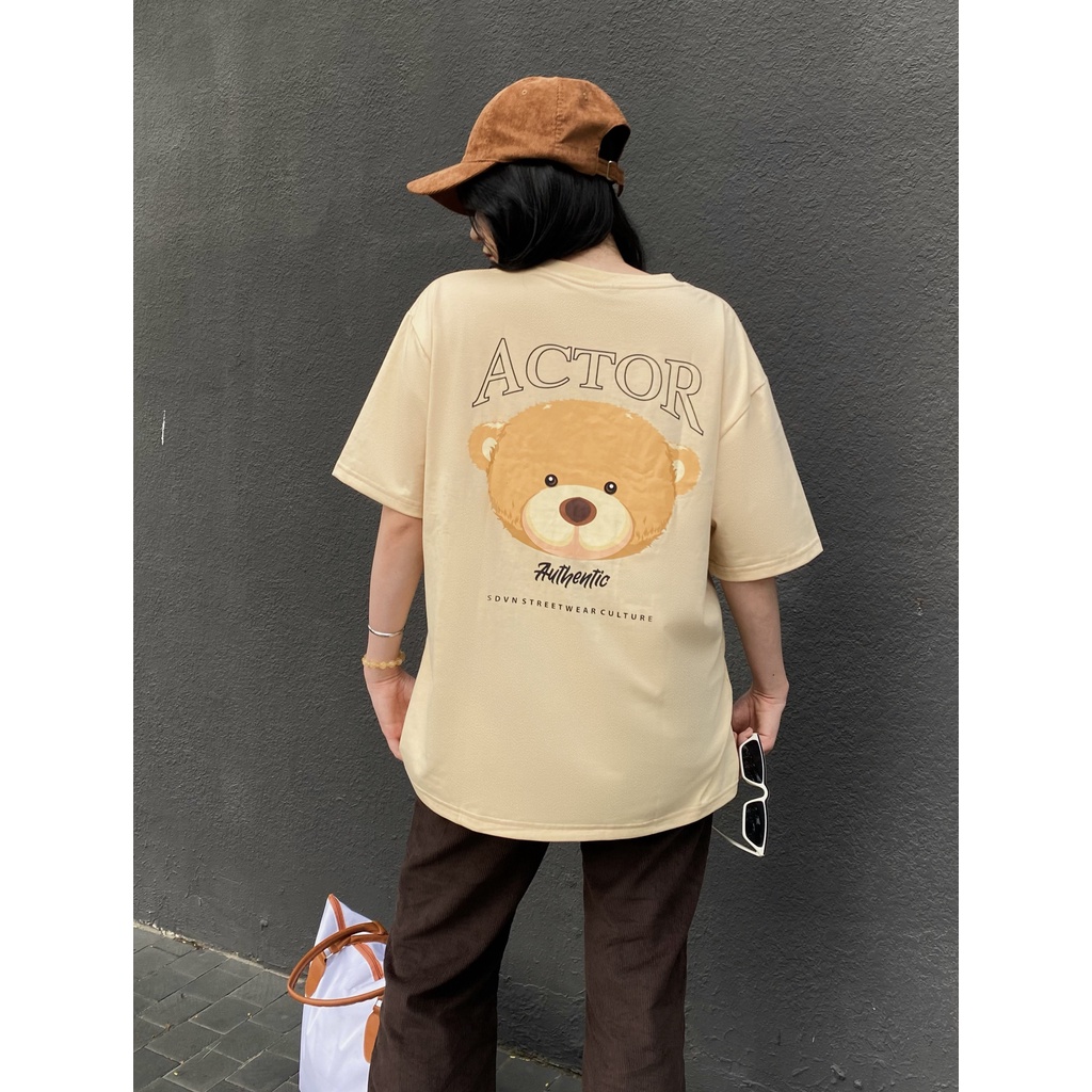 Áo Thun Unisex Nam Nữ Form rộng Local Brand SDVN Actor