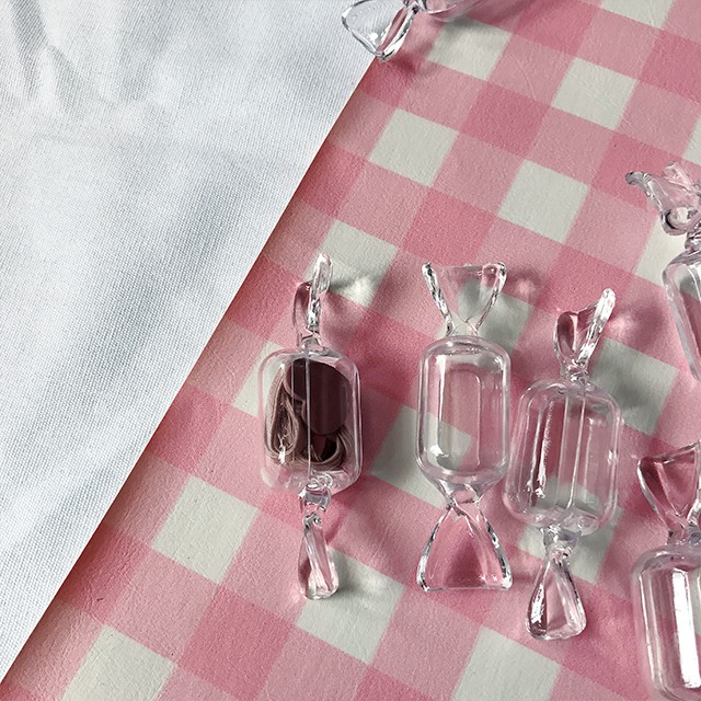 Hộp đựng trang sức thiết kế hình viên kẹo nhỏ xinh tiện dụng