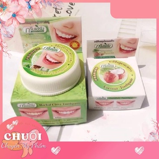 Cặp Kem Trắng Răng Herbal Clove Toothpaste Thaidlan