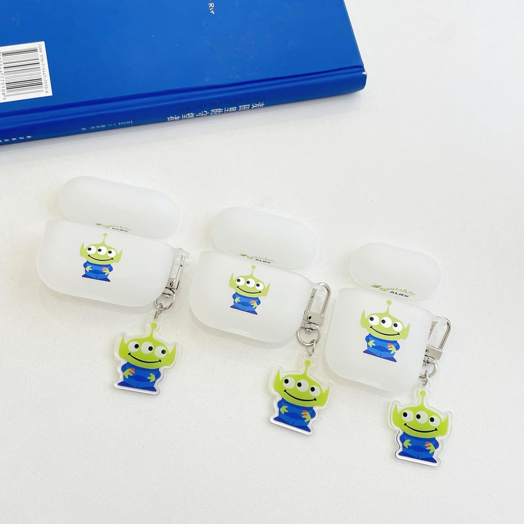 Vỏ Bảo Vệ Hộp Sạc Tai Nghe Bluetooth Apple Airpods pro/Air Pod 3 2 1 Bằng Silicone Họa Tiết Hoạt Hình