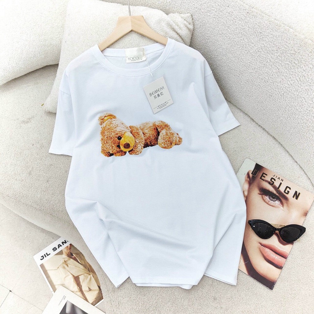 Áo Thun Cotton Mịn Đẹp Cao Cấp Form Giấu Quần, Áo Phông Nữ Giấu Quần Big Size